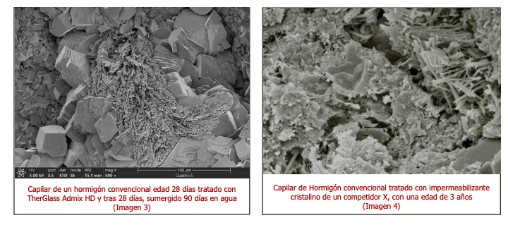 Capilar hormigón